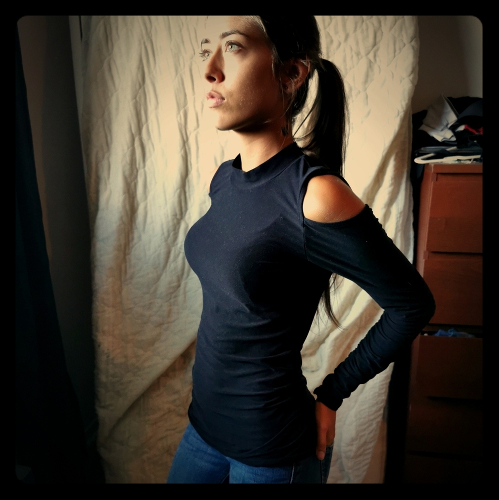Black sweater